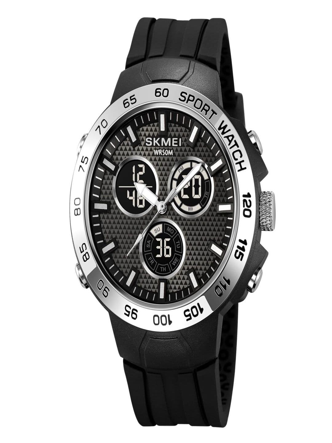 Skmei Men Dial & Straps Analogue and Digital Multi Function Watch 2106SI