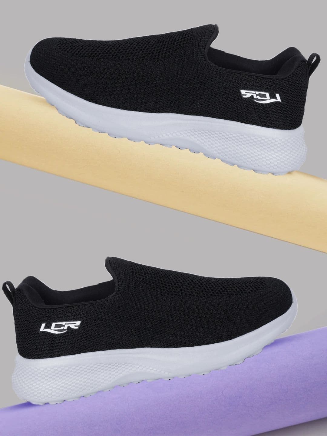 Lancer Men Mesh Walking Non-Marking Shoes - view 1