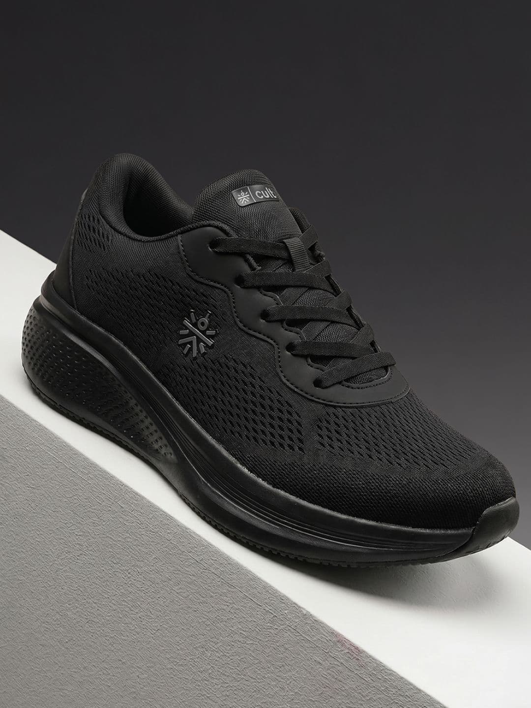 CULT Mens AeroVent Running Shoes - Black - view 1