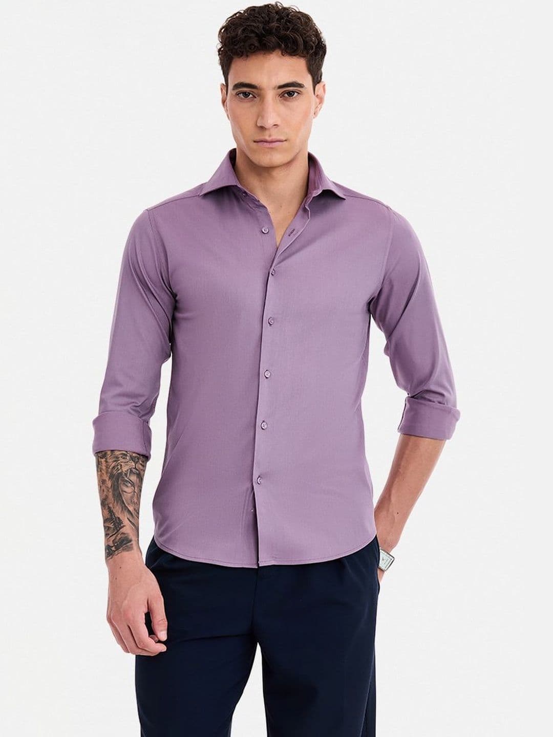Snitch Men Slim Fit Casual Shirt - view 1