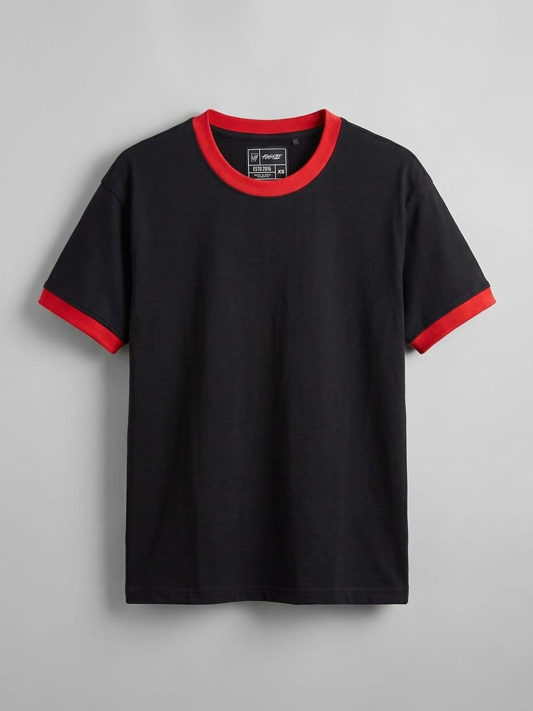 FUGAZEE Men Colourblocked Slim Fit T-shirt - view 1