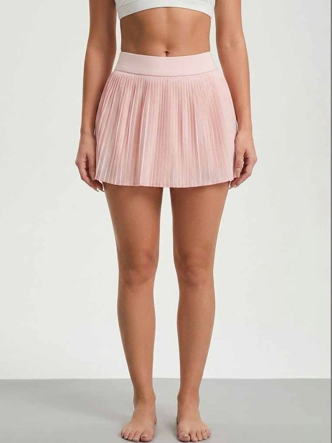 StyleCast Flex Women Accordion Pleated Mini Flared Skirt - view 1