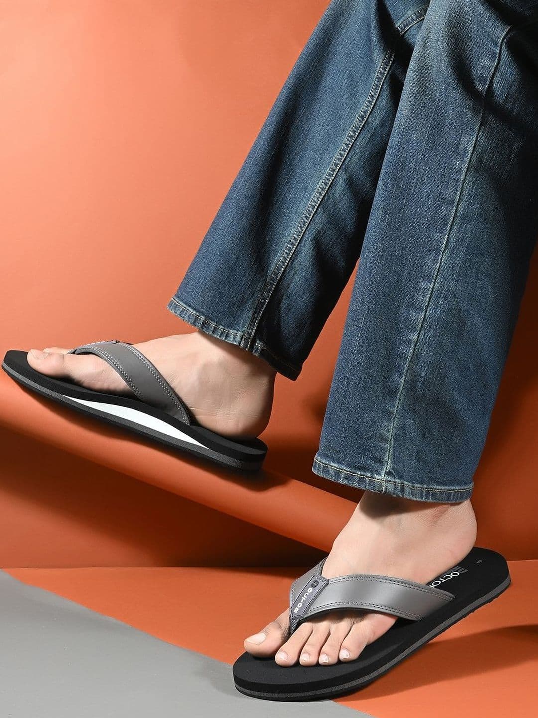 DOCTOR FEEL SOFT Men Thong Flip-Flops - view 1