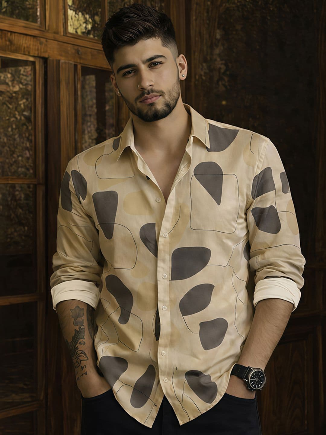 Force Men Standard Printed Casual Shirt - view 1