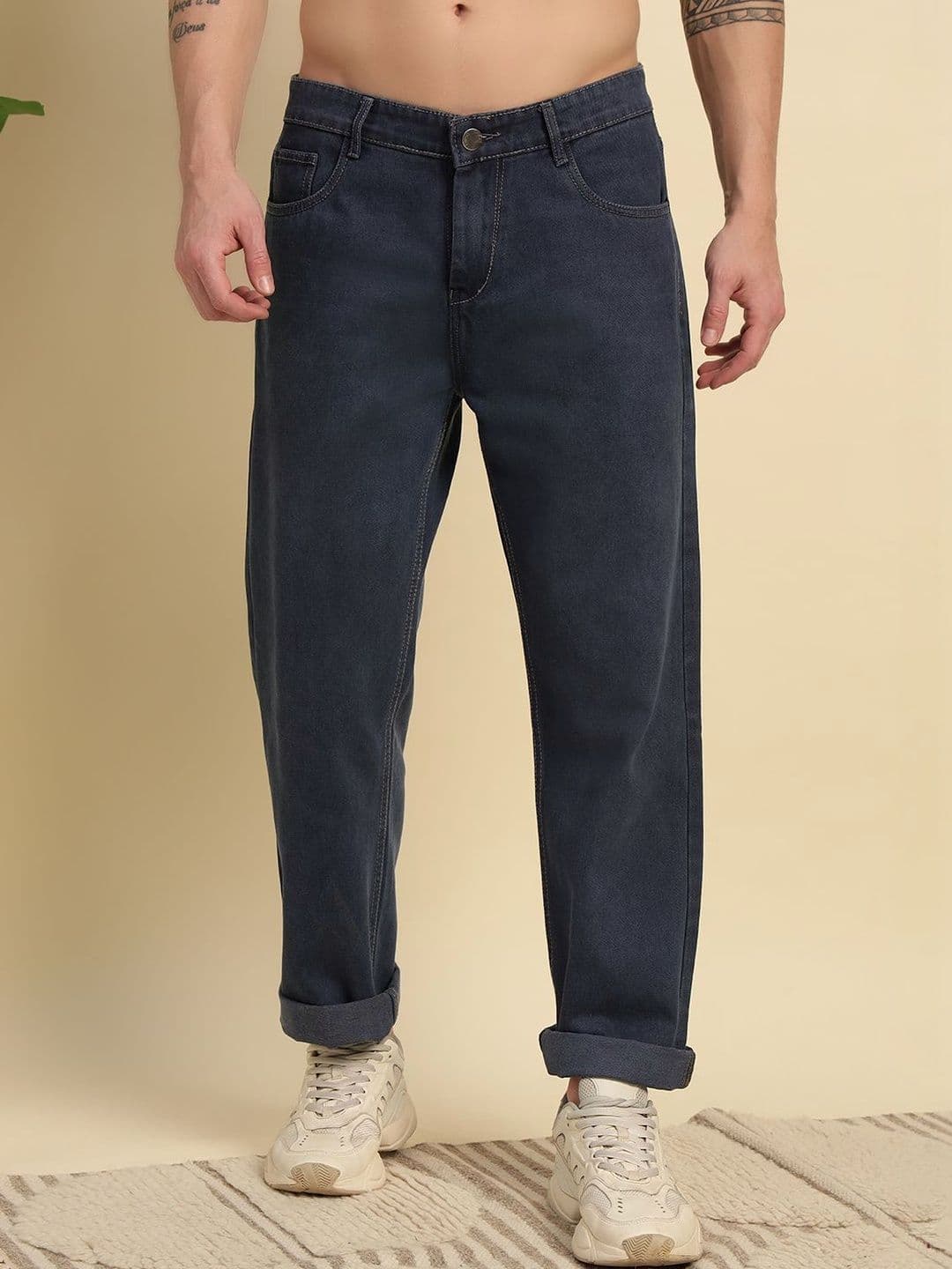 R.Code by The Roadster Life Co. Men Mid-Rise Jeans - view 1