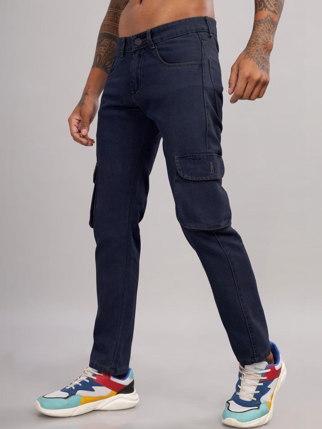 R.Code by The Roadster Life Co. Men Regular Fit Mid-Rise Jeans - view 1