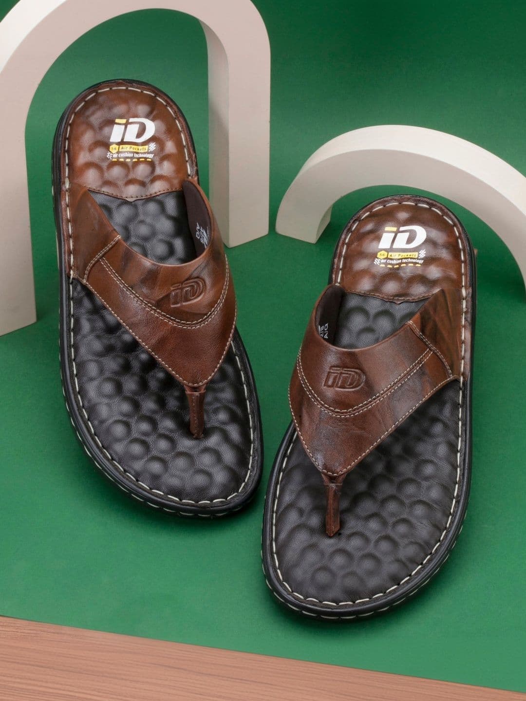 ID Men Leather Sandals - view 1