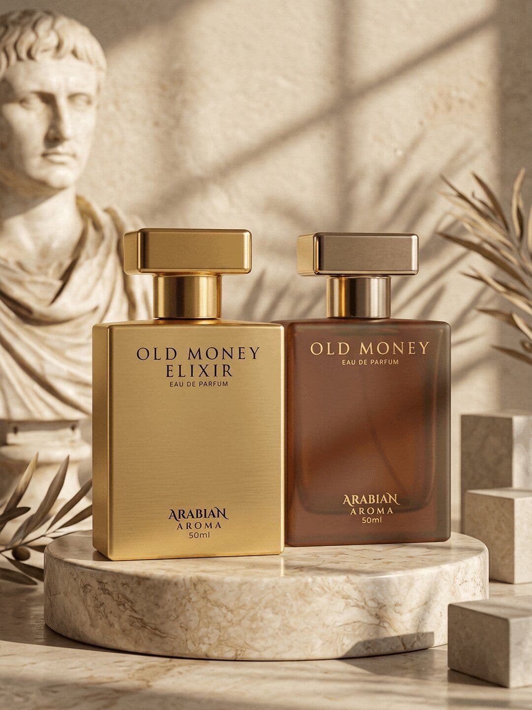Arabian Aroma Men Set 2 Old Money Elixir & Old Money Perfume Eau de Parfum 50ml Each