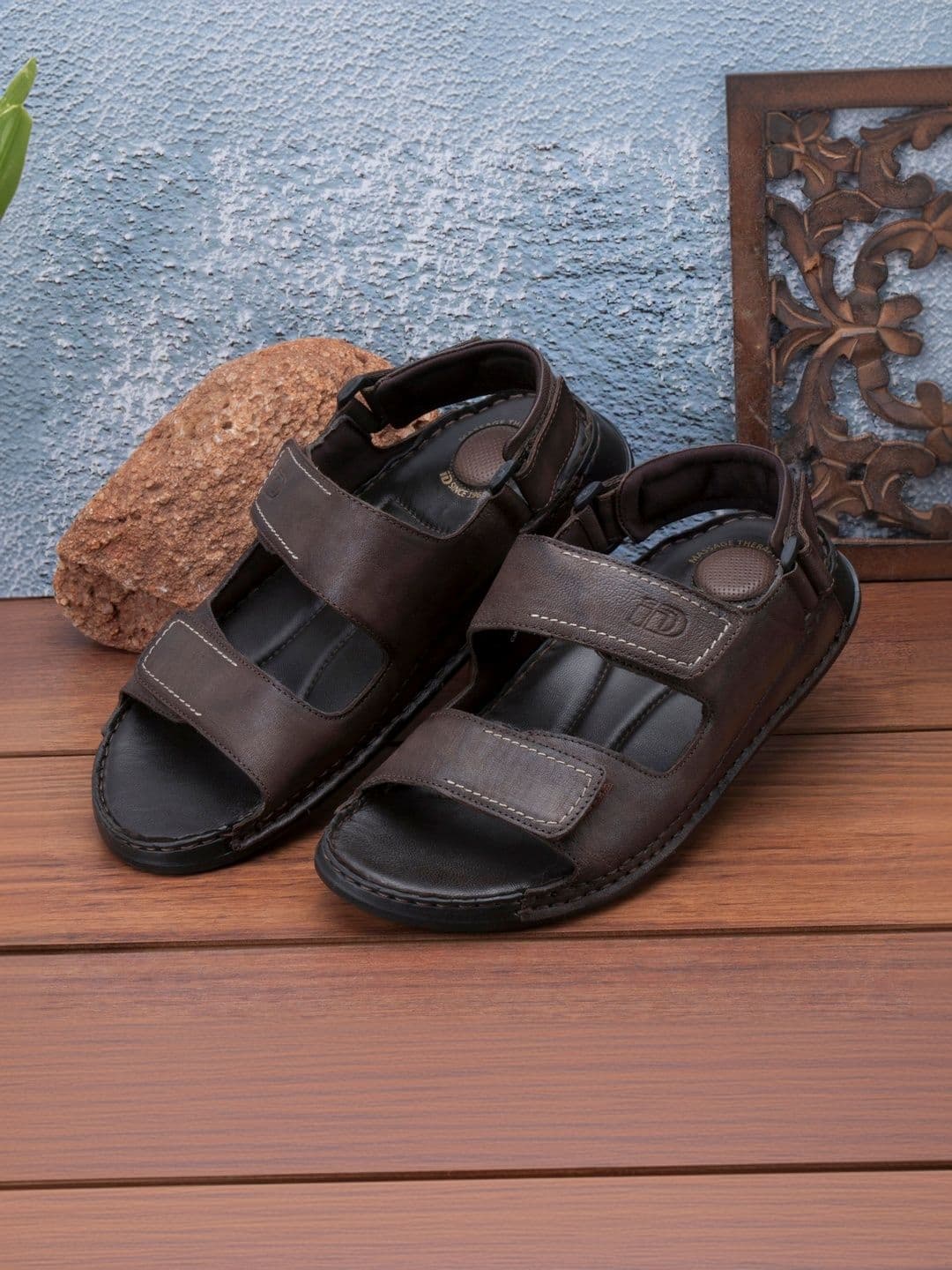 ID Men Leather Sandals - view 1