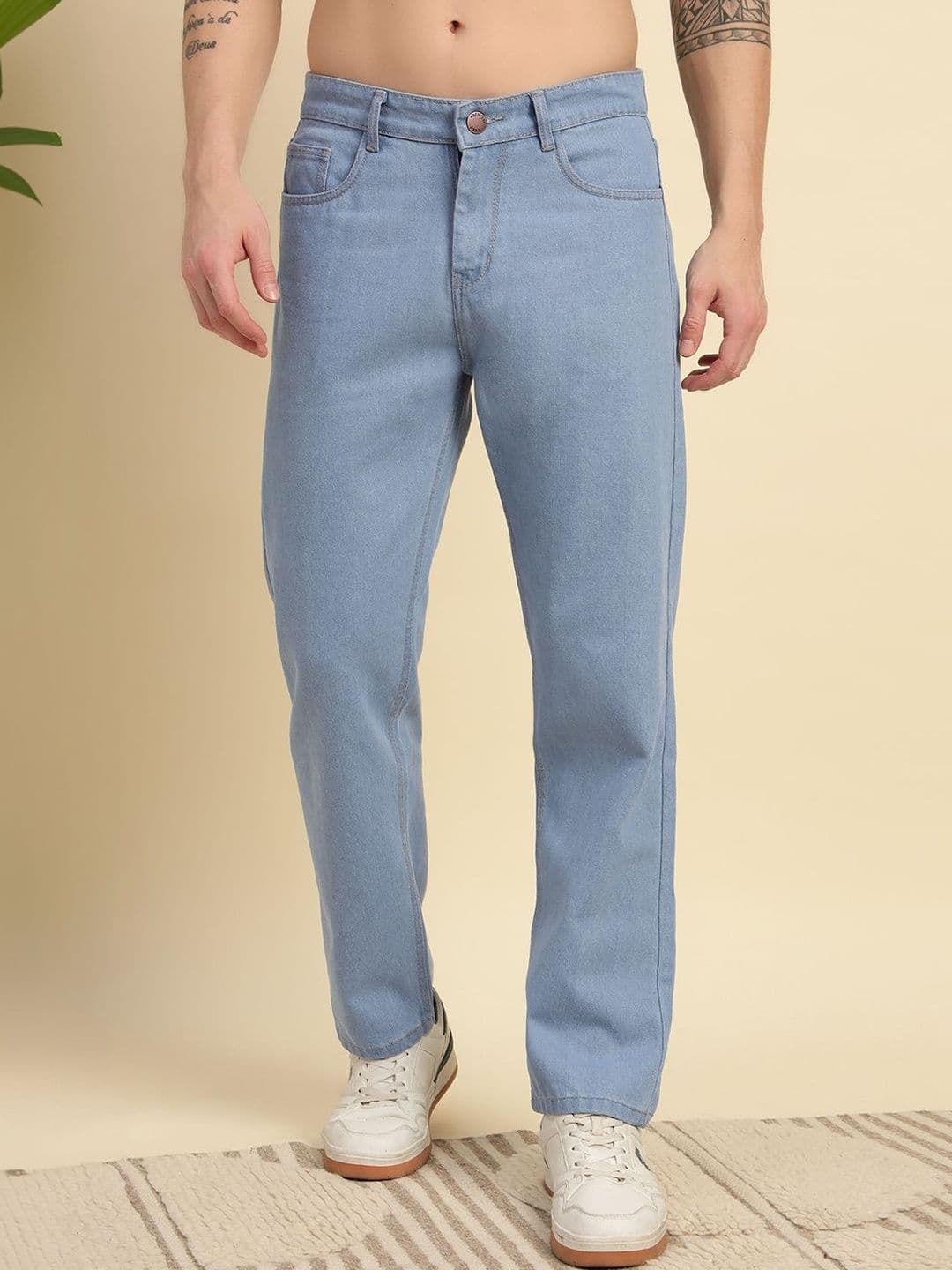 R.Code by The Roadster Life Co. Men Mid-Rise Jeans - view 1