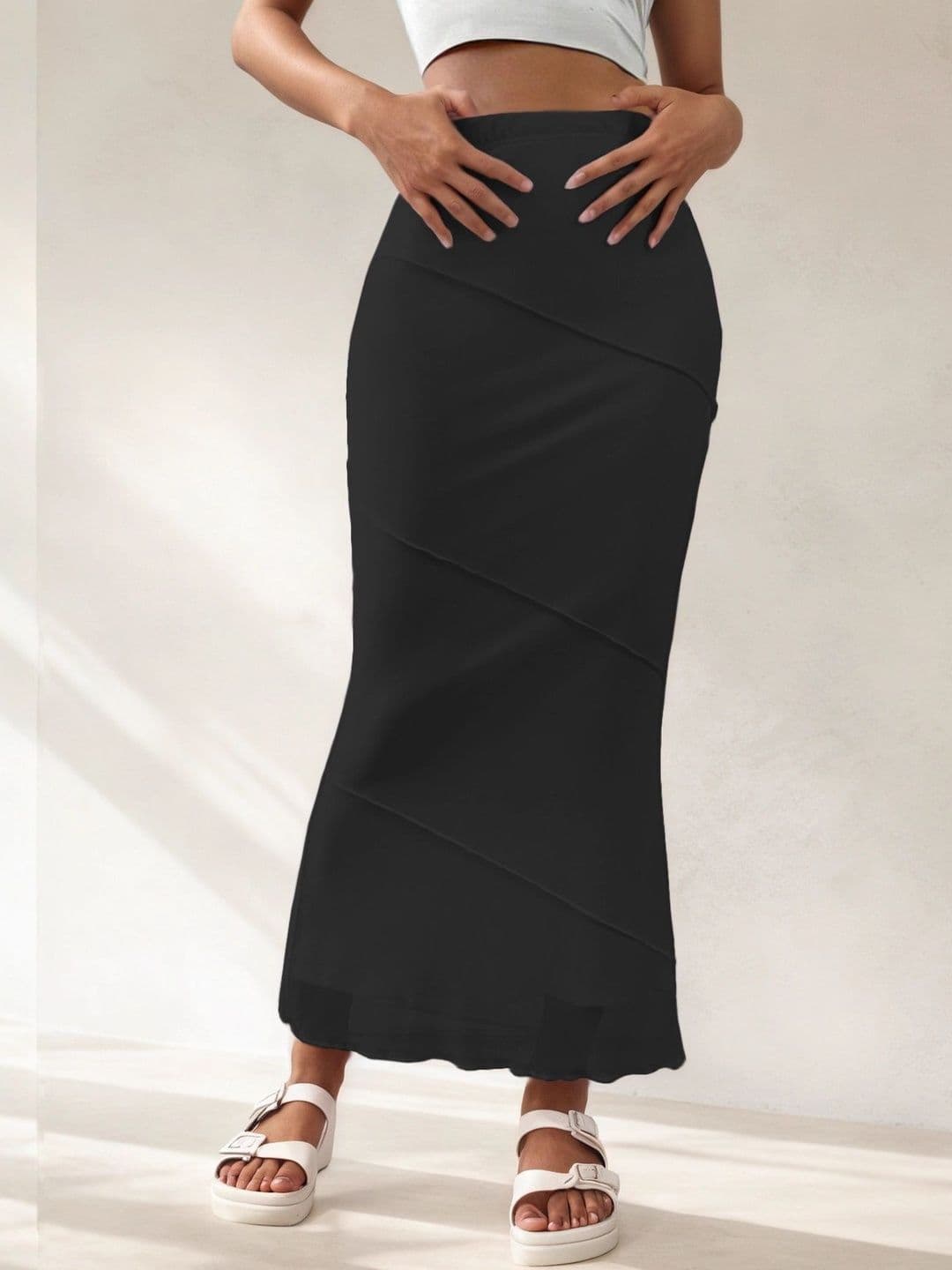 StyleCast Women Maxi Trumpet Skirt - view 1