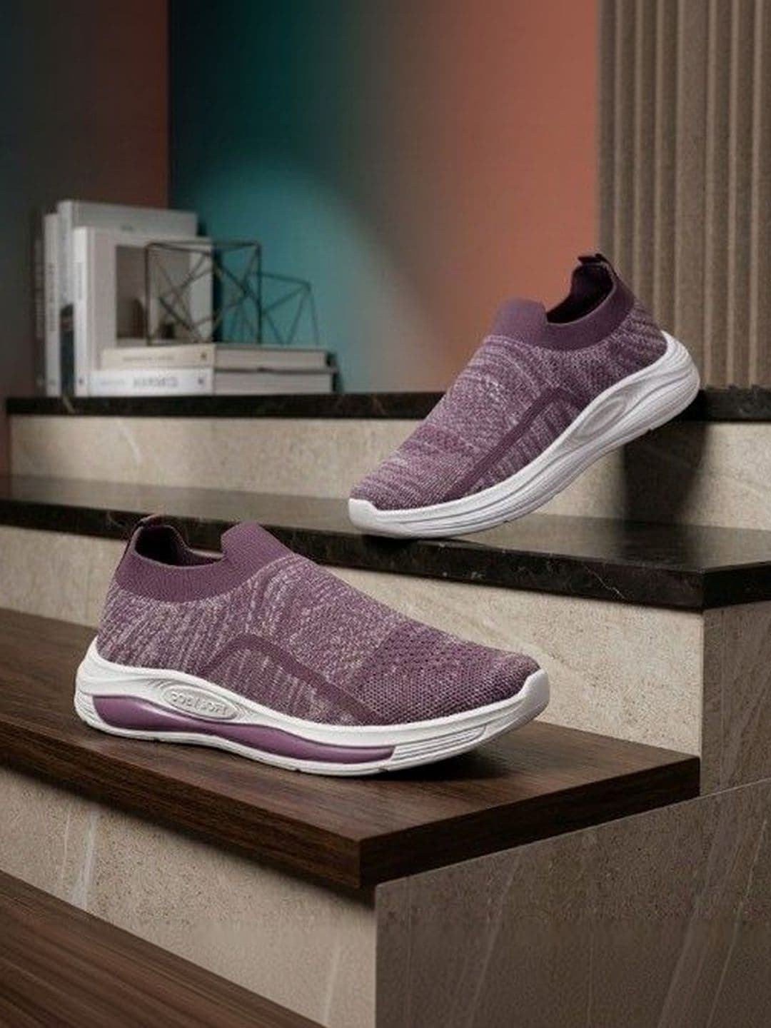 WILD LEOPARD Women Mesh Walking Non-Marking Shoes - view 1