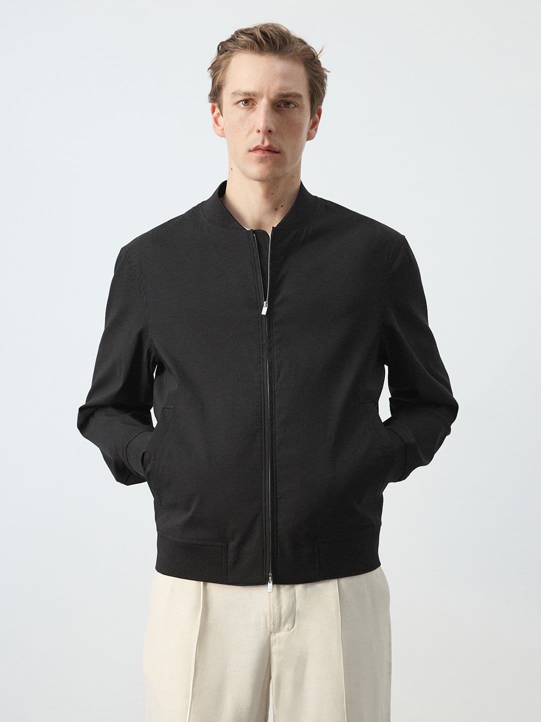 MANGO MAN Men Open Front Jacket - view 1