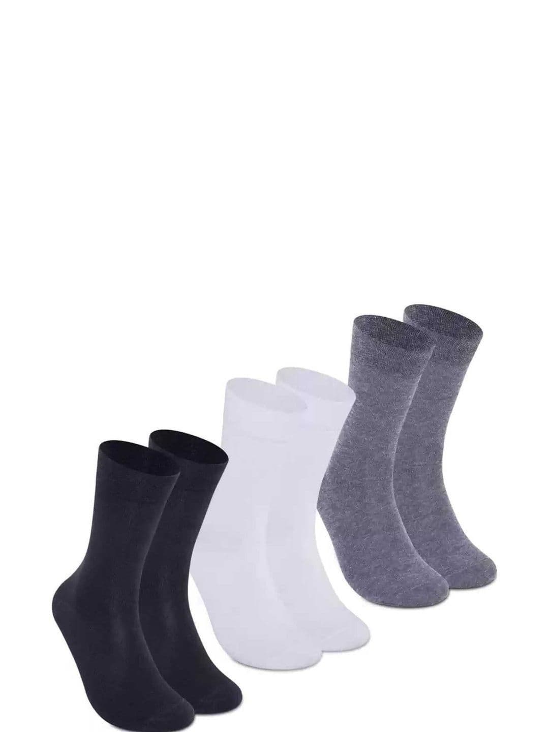 akeet trend Unisex Pack of 3 Cotton Calf Length Socks - view 1