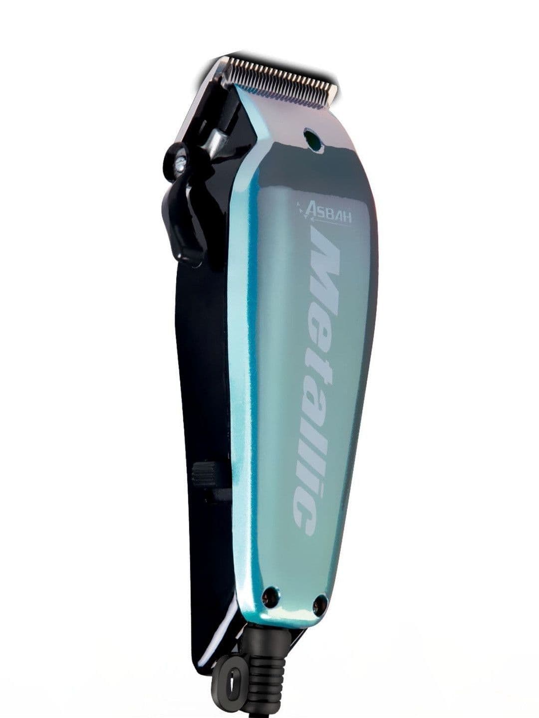 ASBAH Professional Metallic Hair Clipper Corded With 8 Guide Combs