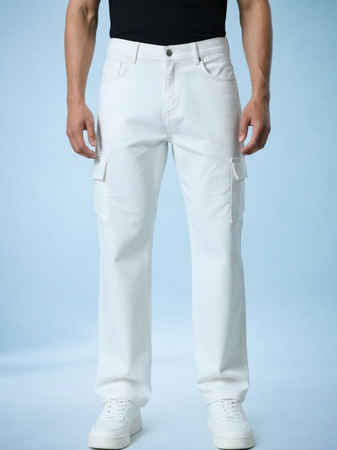 Kook N Keech Men Classic Mid-Rise Stretchable Jeans - view 1