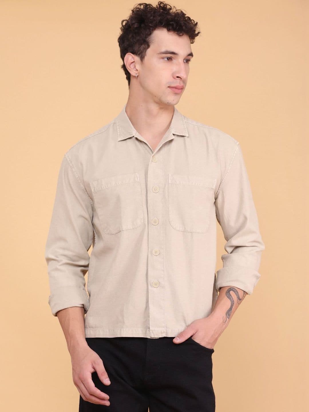 LIMEROAD Men Boxy Casual Shirt - view 1