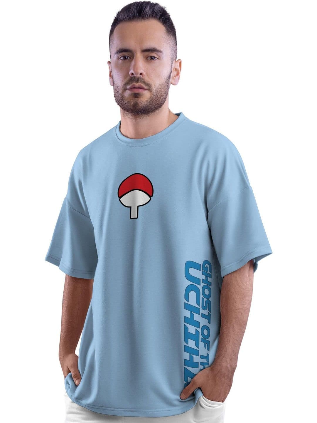 LazyGreg Men Naruto Graphic Relaxed Fit T-shirt - view 1