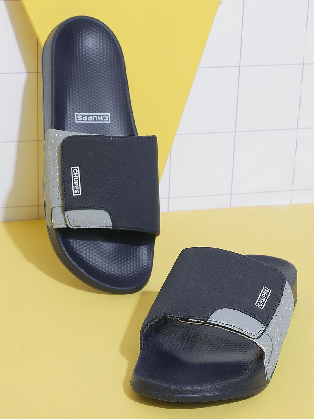 CHUPPS Men ErgoX Plus Comfort Casual Wear Sliders - view 1