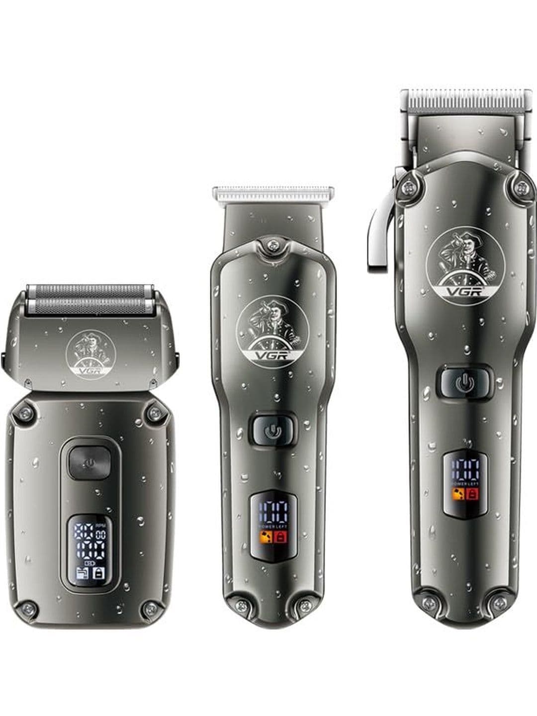 VGR V-675 S3 Professional Trimmer Grooming Kit