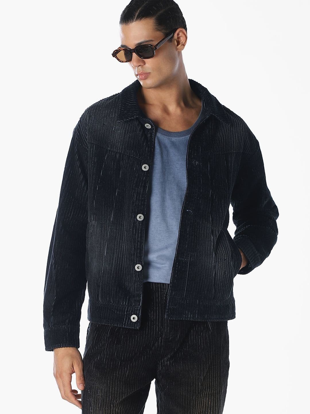 Jack & Jones Men Open Front Jacket - view 1