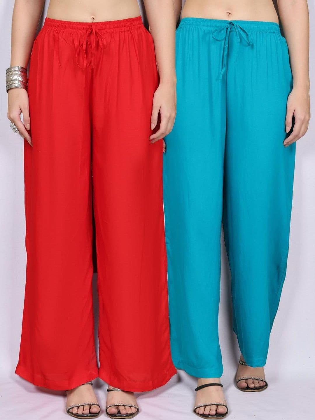 KALINI Women 2 Ethnic Palazzos - view 1