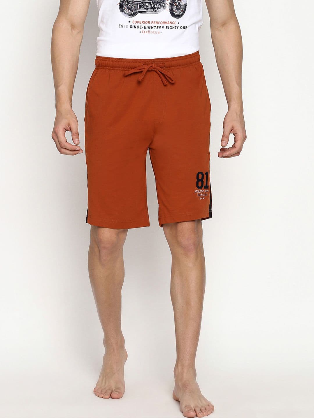 Van Heusen Innerwear Men Regular Fit Sports Lounge Shorts - view 1