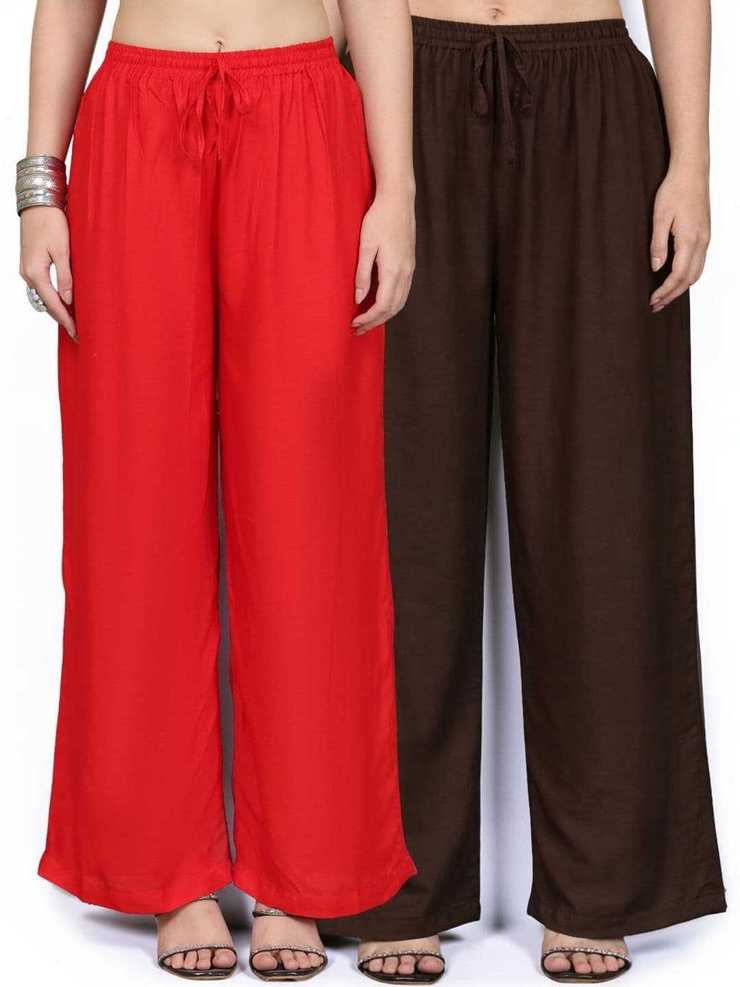 KALINI Women 2 Ethnic Palazzos - view 1