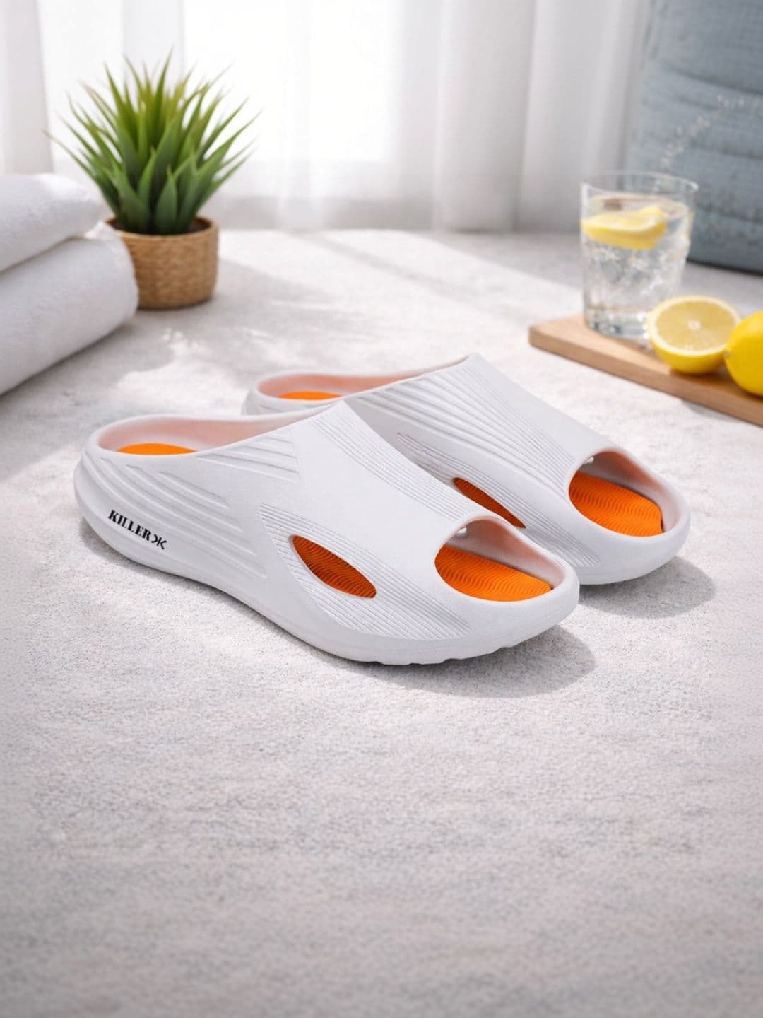 Killer Men Rubber Flip Flops - view 1