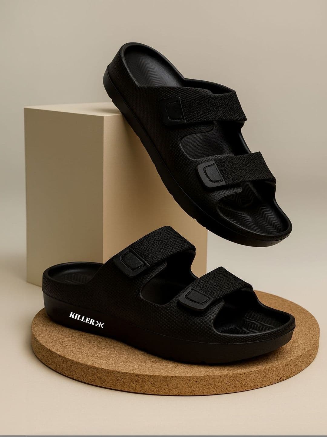 Killer Men Rubber Flip Flops - view 1