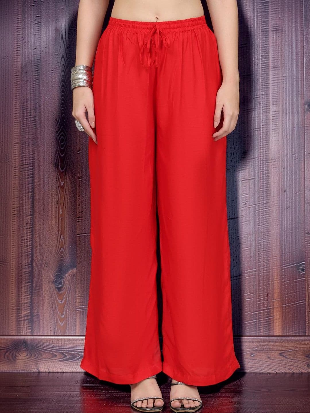KALINI Women 2 Flared Ethnic Palazzos - view 1