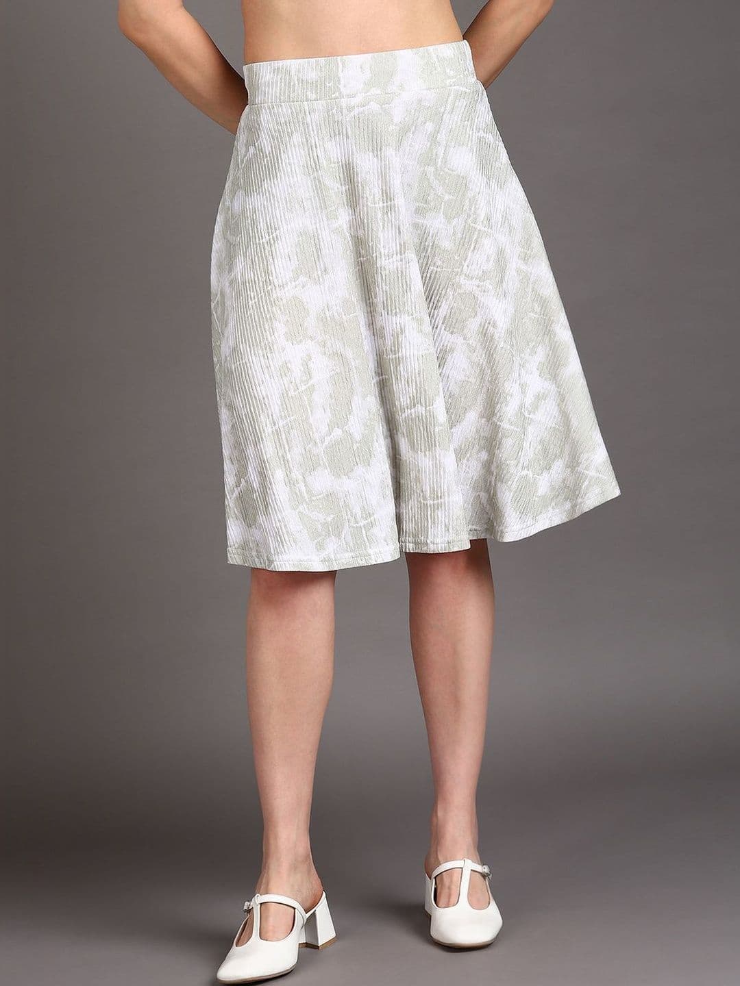 BAESD Women Tie and Dye Above Knee A-Line Skirt - view 1