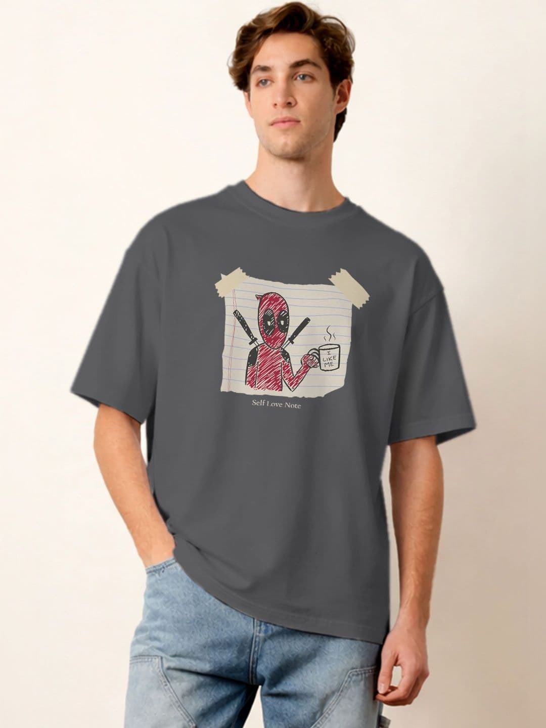 TOGS & TERRE Men Typography Printed Organic Cotton Blend T-shirt - view 1