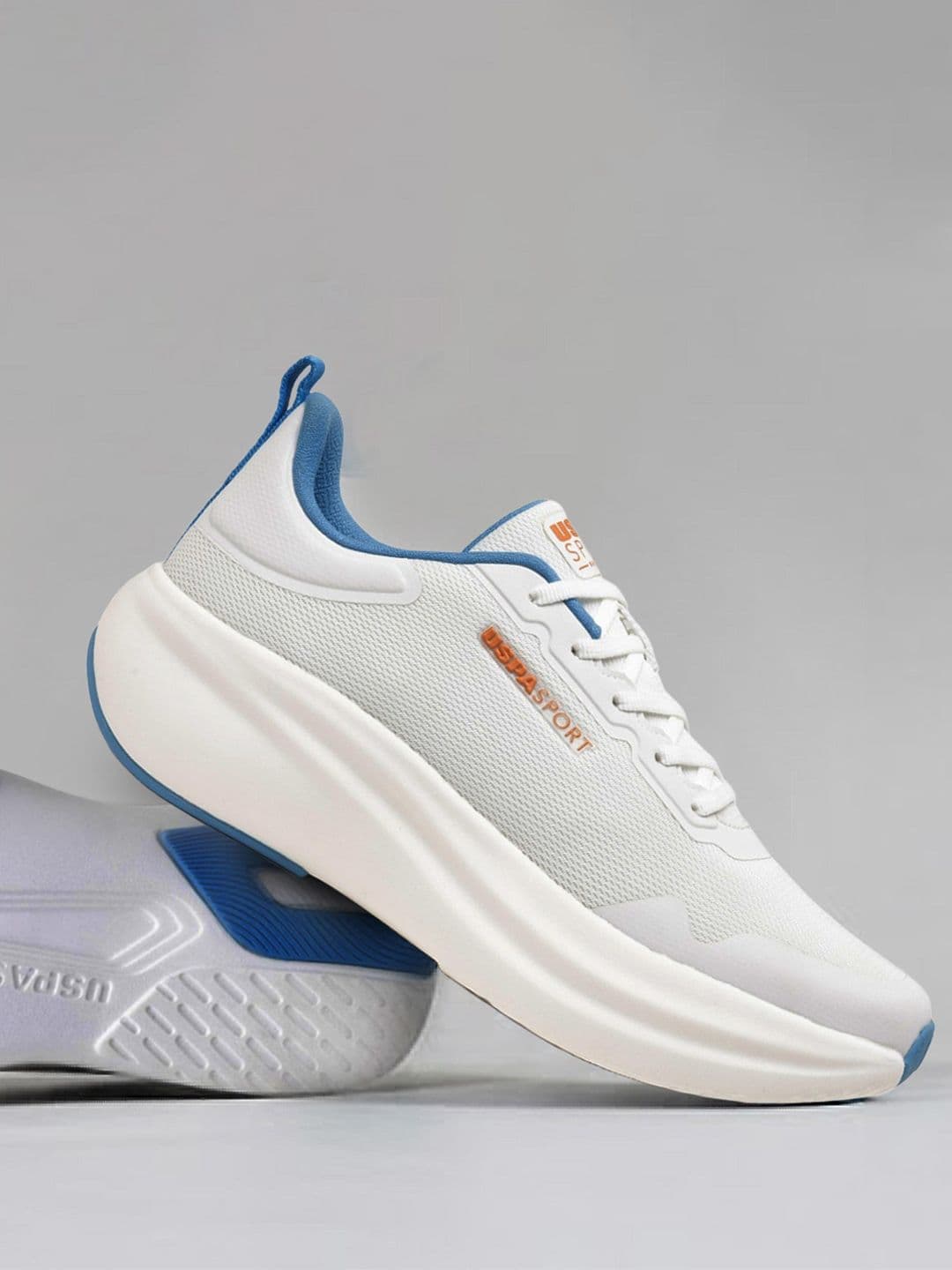 U.S. Polo Assn. Blaze Casual Off White Walking Shoes - view 1