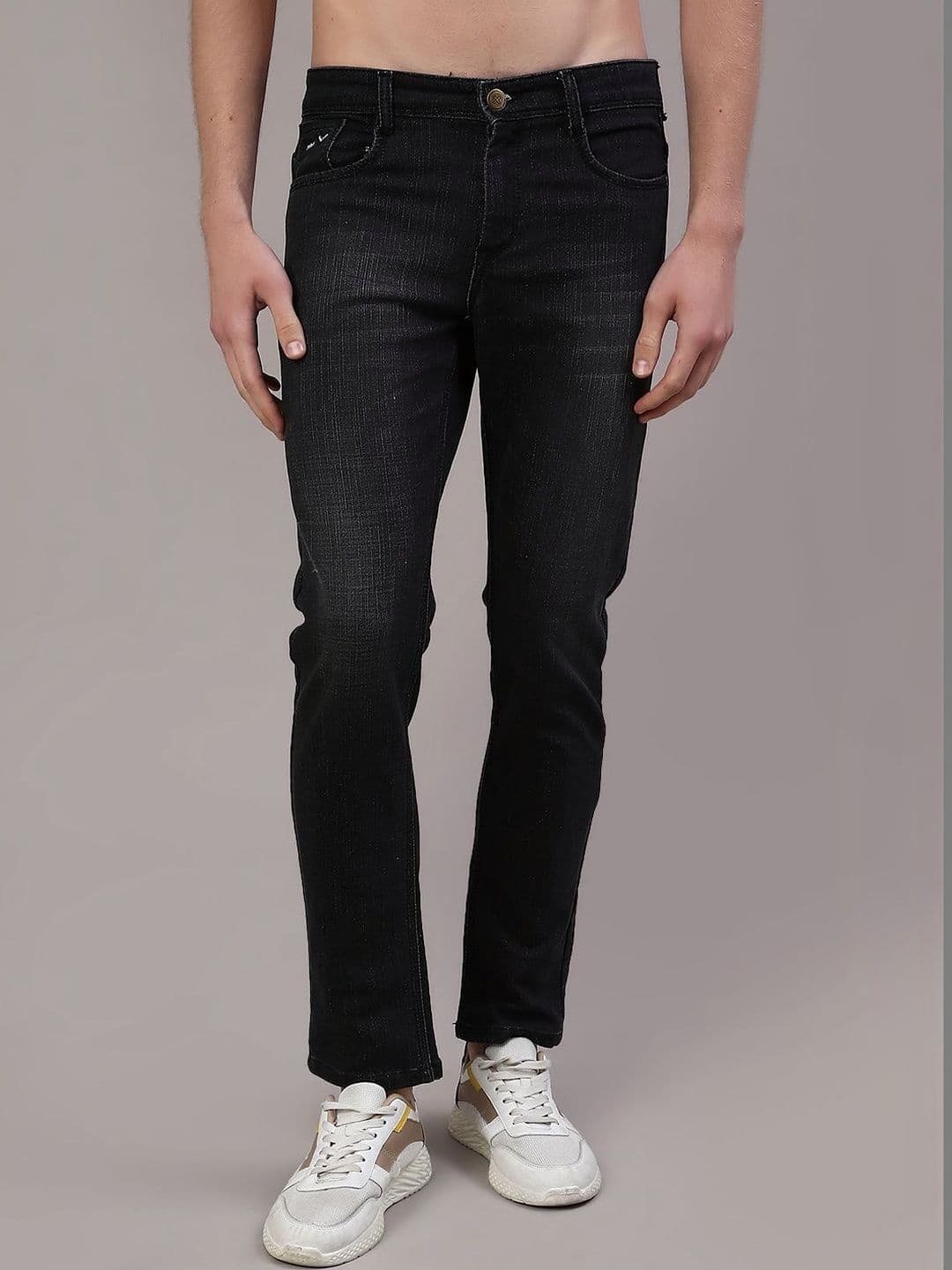 V-Mart Men Slim Fit Mid-Rise Jeans - view 1