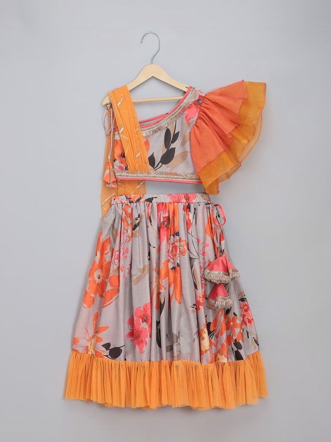 The Little Tales Girls Ready to Wear Lehenga & Blouse With Dupatta - view 1