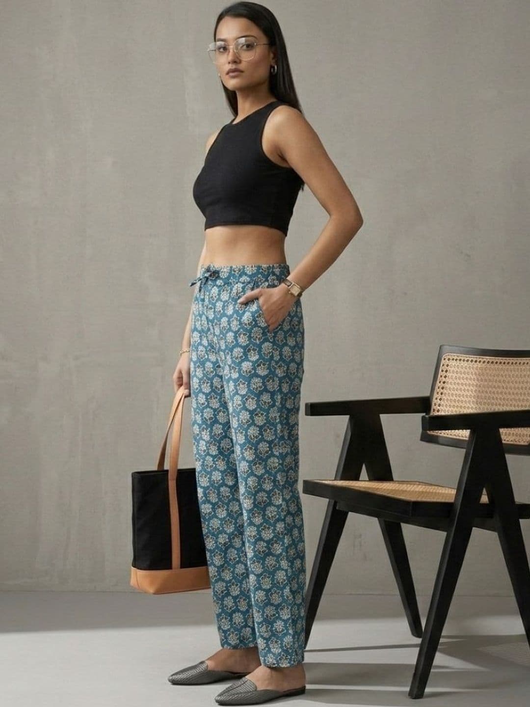Anouk Mirage Women Handloom Palazzos - view 1