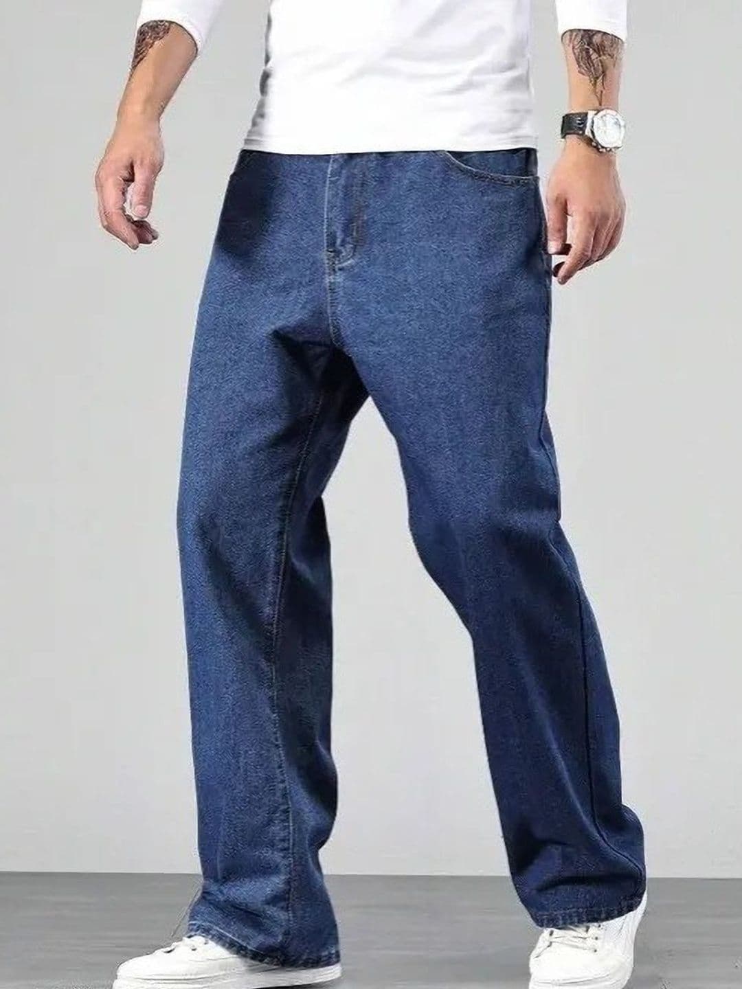 WOOMNY Men Regular Fit High-Rise Jeans - view 1