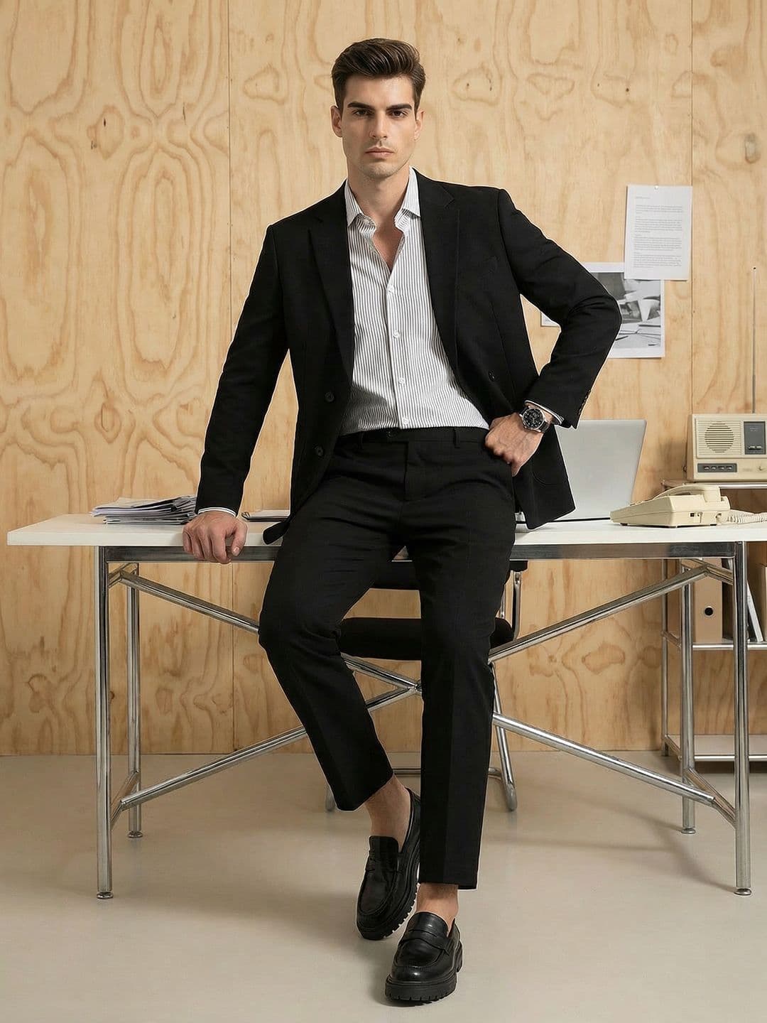 INVICTUS Single Breasted Formal Blazer - view 1