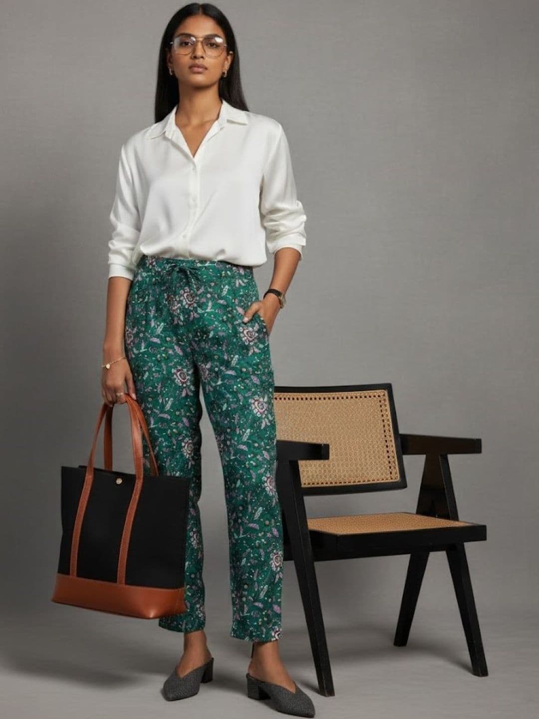 Anouk Mirage Women Handloom Palazzos - view 1