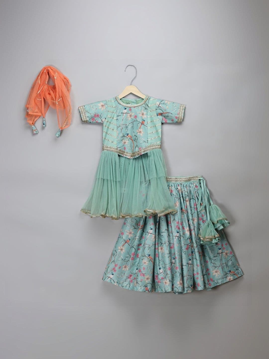 The Little Tales Girls Ready to Wear Lehenga & Blouse With Dupatta - view 1