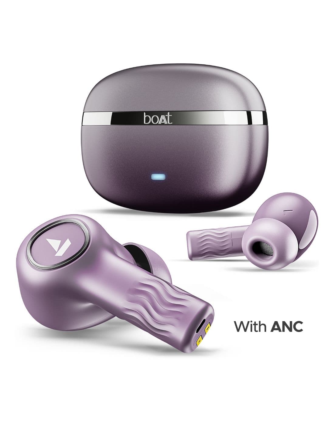 boAt Purple Nirvana ION ANC - Rose Quartz Ear Buds - view 1