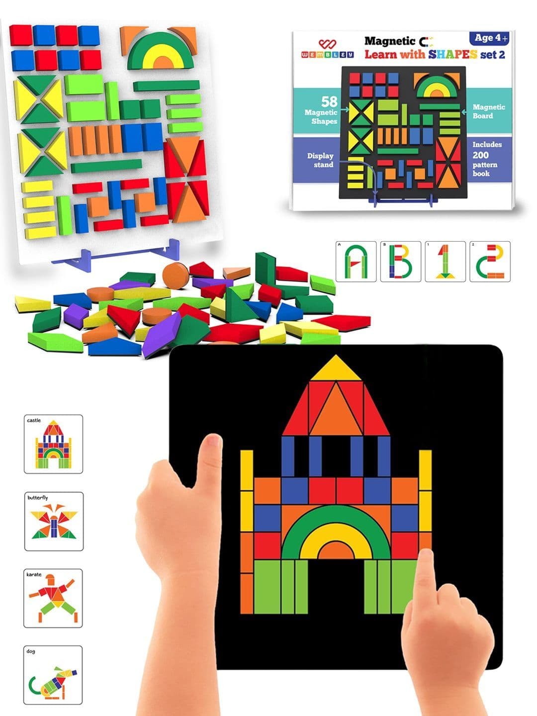 WEMBLEY BPA Free Puzzles Activity Toys and Games - view 1