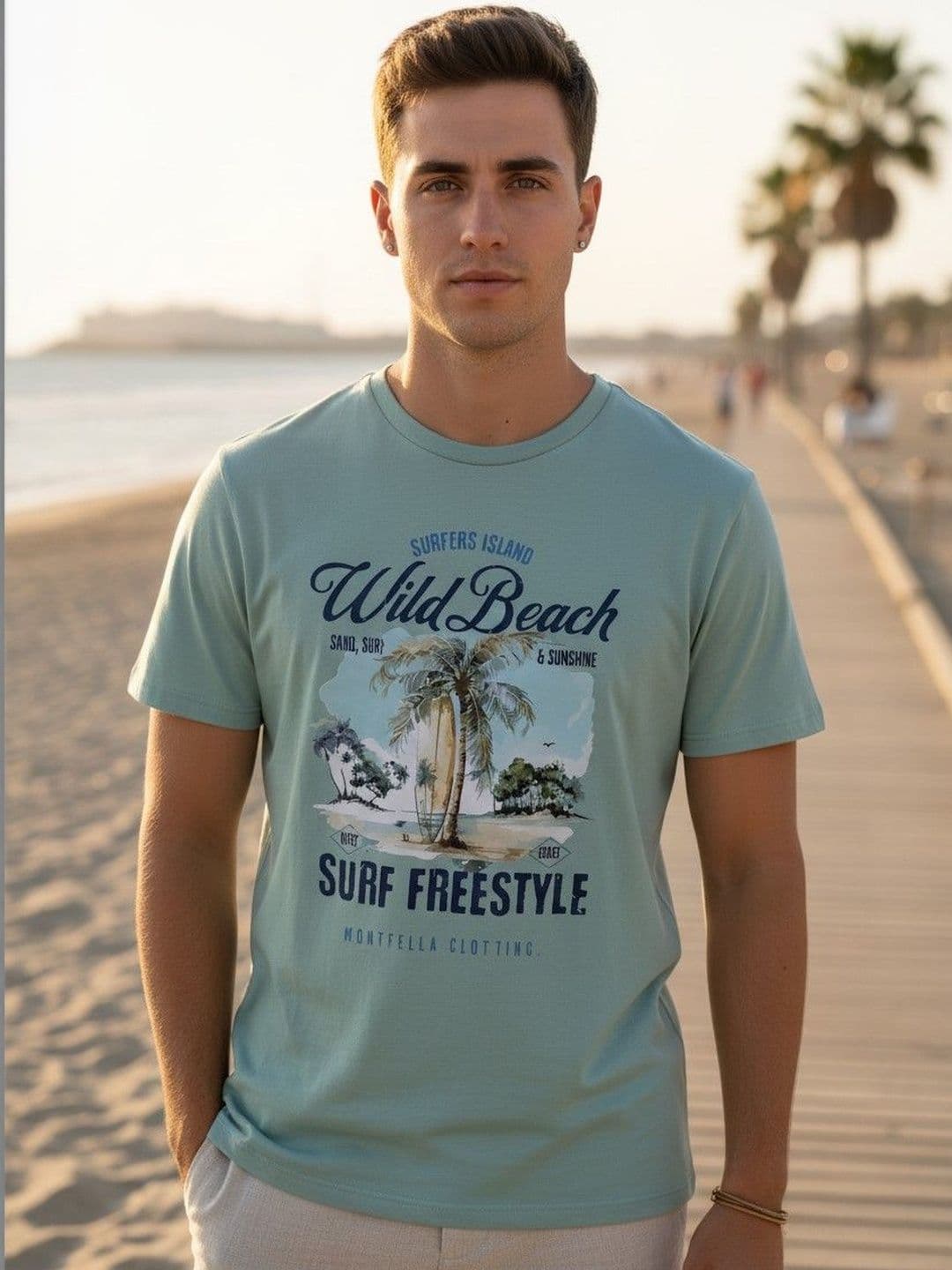 Mast & Harbour Men Printed T-shirt - view 1
