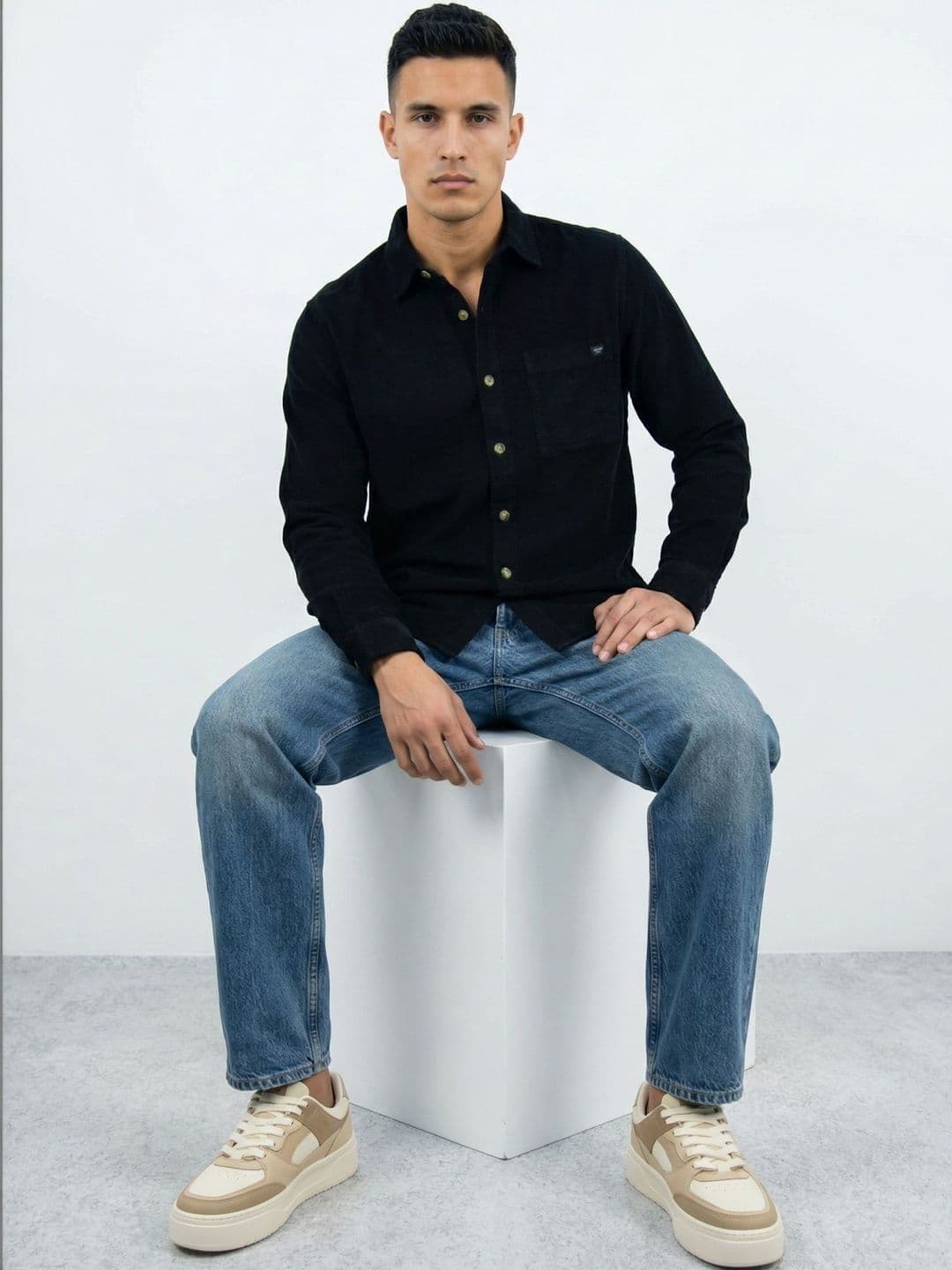 Zonny Men Premium Striped Casual Shirt - view 1