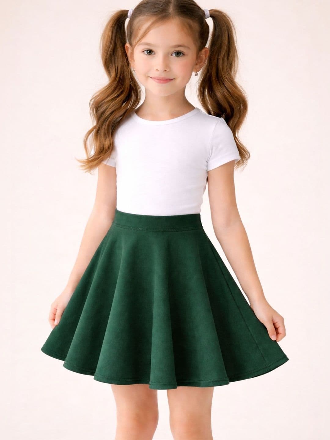 TASHVIKA'S Girls Above Knee A-Line Skirt - view 1