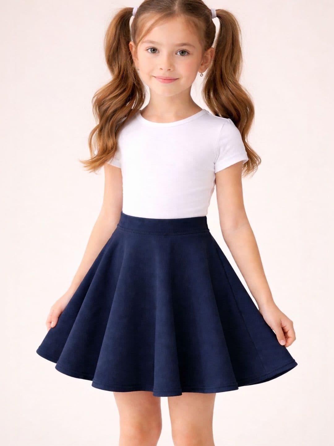 TASHVIKA'S Girls Above Knee A-Line Skirt - view 1