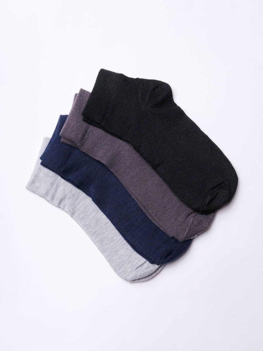 Sloxie Men Pack of 4 Cotton Assorted Socks - view 1