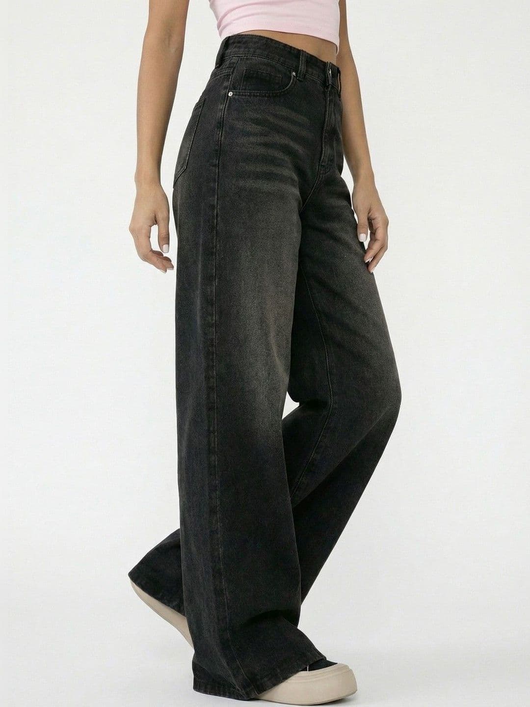 glitchez Women Wide Leg High-Rise Jeans - view 1
