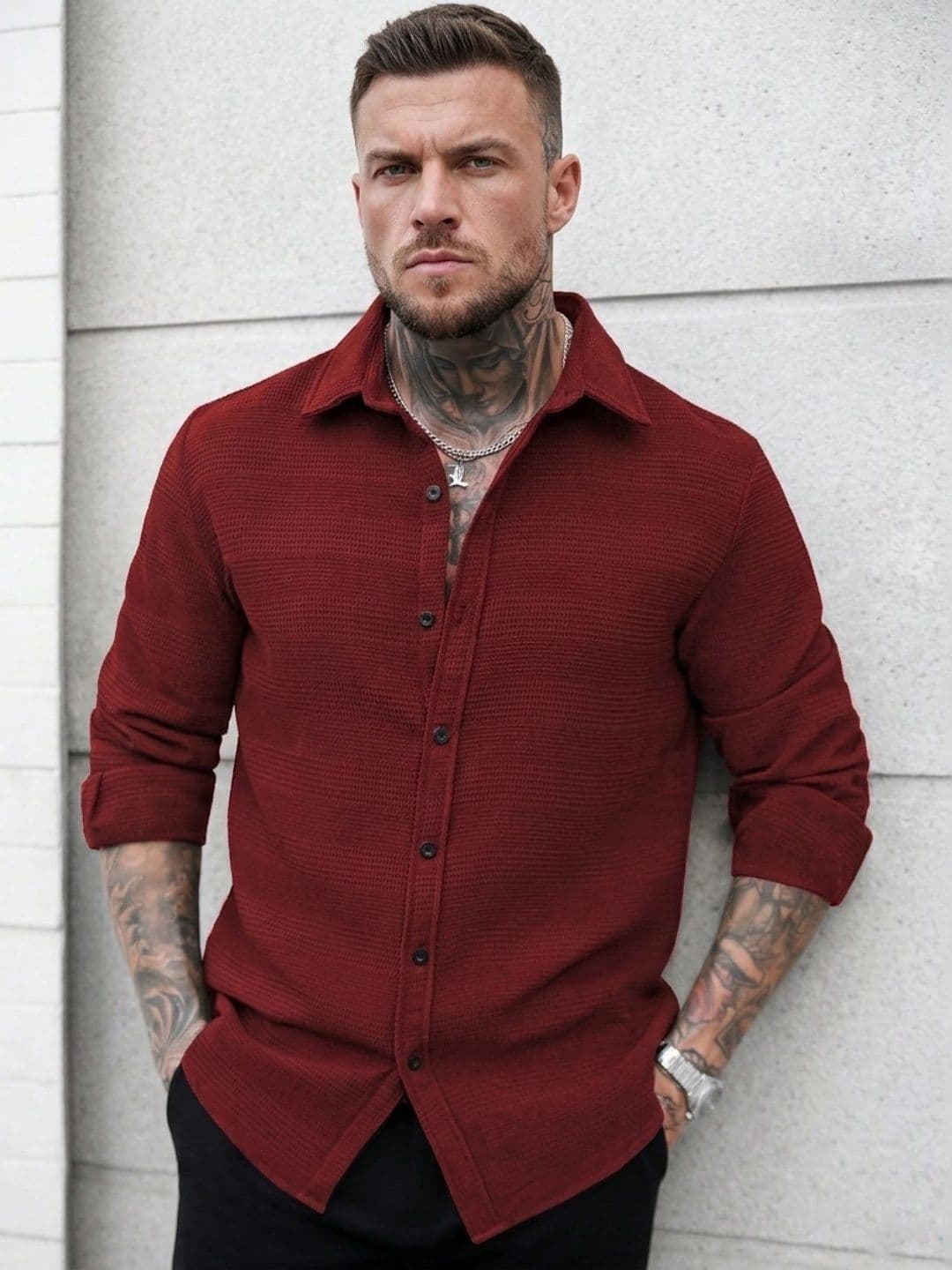 SZN Men Classic Casual Shirt - view 1